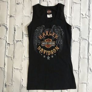 Harley Davidson Black Tank Top